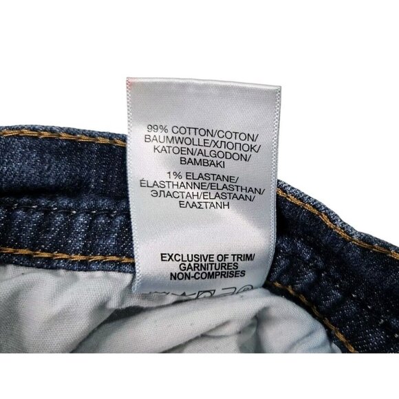 Silver Craig Jeans Bootcut Blue Denim Men's 35x28.5 Actual Dark Wash READ - Picture 15 of 15